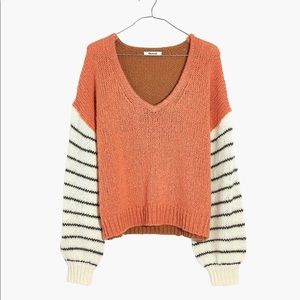 Madewell Balloon-Sleeve Pullover Sweater